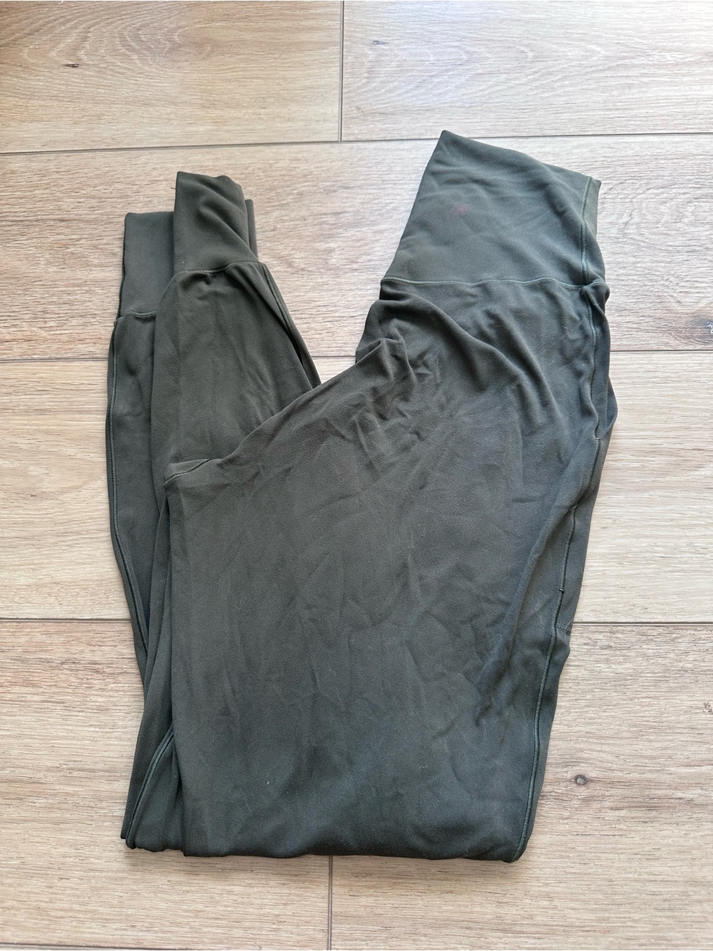 aerie Olive Green High-Rise Leggings